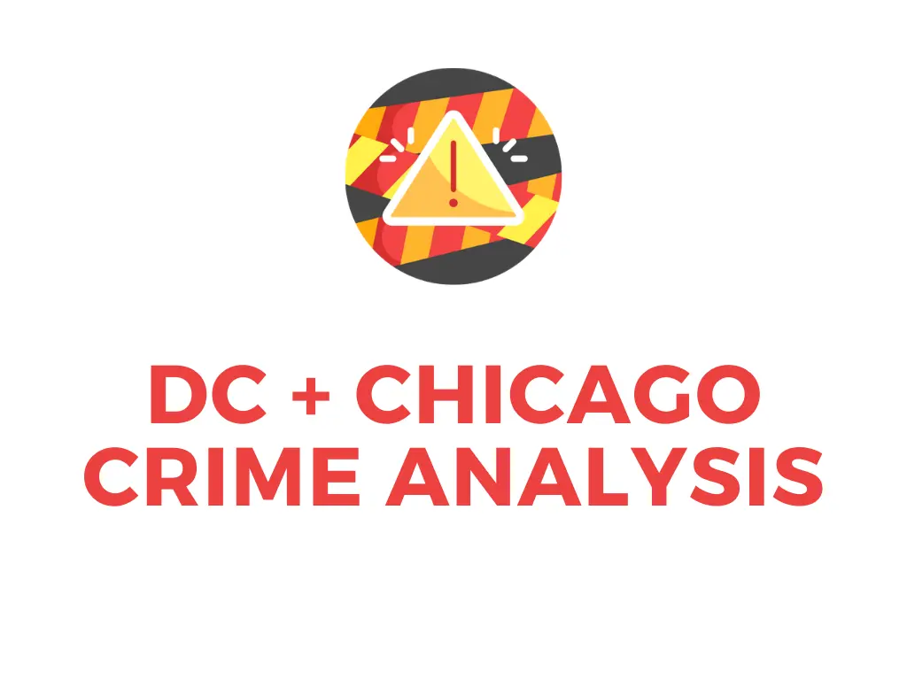 DC + Chicago Crime Analysis